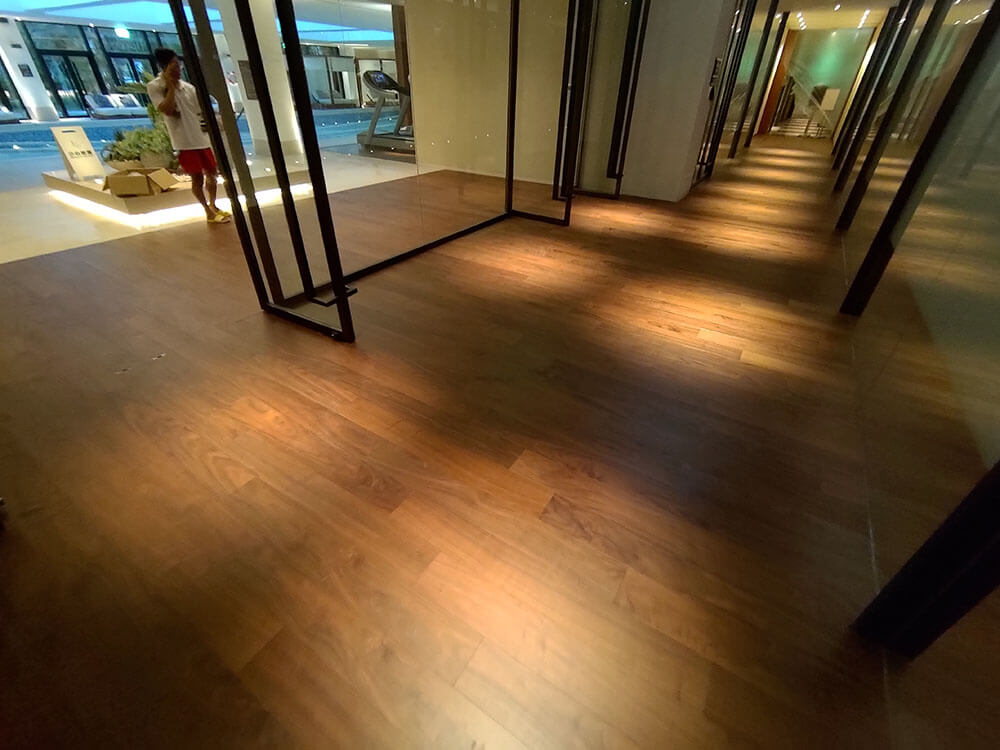 海島型實木地板 5寸200條 北美胡桃 自然漆面 3